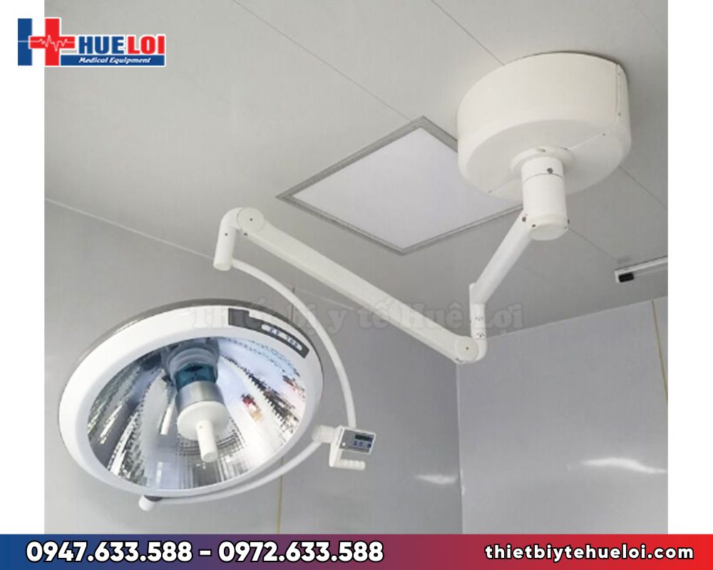 Đèn phòng mổ halogen treo trần nhà